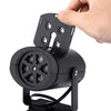 AC 250V 5W LED Stage Light Halloween Projector with 4PCS Switchable Pattern Lens