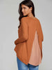 Back Slit High Low Knitwear