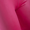 Brief Mid Waist Faux Leather Pants for Women