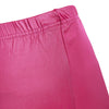 Brief Mid Waist Faux Leather Pants for Women