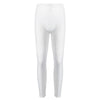 Brief Mid Waist Faux Leather Pants for Women