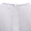 Casual Round Collar Backless Drawstring Mini Dress for Women