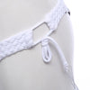 Sexy Lace Braided Bikini Set Low Waist Women Swimwear Bathing Suit