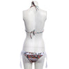 Sexy Lace Braided Bikini Set Low Waist Women Swimwear Bathing Suit