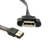CY SA-022 1m Power eSATA Male to Female Extension Cable