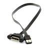 CY SA-022 1m Power eSATA Male to Female Extension Cable