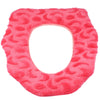 Creative Soft Plush Surface Toilet Seat Mat Close Washable PU Back Cover Winter Warm Cushion