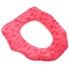 Creative Soft Plush Surface Toilet Seat Mat Close Washable PU Back Cover Winter Warm Cushion