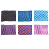 Charming Mermaid Shape Geometric Design Small Pocket Pattern Blanket