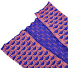 Charming Mermaid Shape Geometric Design Small Pocket Pattern Blanket