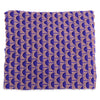 Charming Mermaid Shape Geometric Design Small Pocket Pattern Blanket