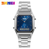 SKMEI 1220 Dual Time Display Fashion Unisex Watch with EL Backlight