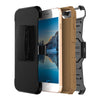 Metrans Three-piece Case Anti-knocking Anti-falling PC Shell Cover for iPhone 7