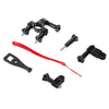 Fantaseal Adjustable 2.4cm Diameter Bike Handlebar Holder Bracket Accessory Kit for Action Camera
