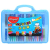 Maped 36 Colors Water Washing Colorful Triangular Rod Oil Painting Stick for Children