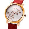 VILAM V1008L - 02 Women Quartz Watch Star Artificial Diamond Dial 3ATM Female Wristwatch