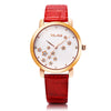 VILAM V1008L - 02 Women Quartz Watch Star Artificial Diamond Dial 3ATM Female Wristwatch
