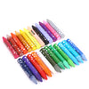 Maped 24 Colors Water Washing Colorful Oil Painting Stick for Kids
