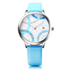 VILAM V1057L Women Quartz Watch Date Display Leather Band 3ATM Female Wristwatch