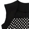 Polka Dot Semi Formal Midi Skater Dress