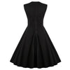 Polka Dot Semi Formal Midi Skater Dress