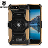 Metrans Three-piece Case Anti-knocking Anti-falling PC Shell Cover for iPhone 7