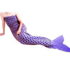 Charming Mermaid Shape Geometric Design Small Pocket Pattern Blanket