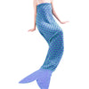 Charming Mermaid Shape Geometric Design Small Pocket Pattern Blanket