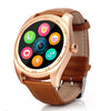 CACGO K89 Bluetooth 4.0 Heart Rate Monitor Smart Watch with Three-axis Accelerometer Loudspeaker