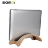 SAMDI Lightweight Wooden Laptop Stand Holder Wood Support for Mac Air
