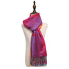 Casual Nation Wind Colorful Butterfly Dual Use Ladies Tassel Scarf