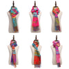 Casual Autumn Winter Deer Colorful Ladies Warm Tassel Scarf