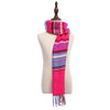 Casual Autumn Winter Deer Colorful Ladies Warm Tassel Scarf