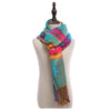 Casual Autumn Winter Deer Colorful Ladies Warm Tassel Scarf