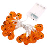 20-LED Pumpkin Light String Chains 2M Decoration Lighting Strip for Christmas Hallowmas