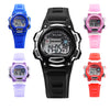 VILAM 0640 Digital Sports Watch LED Light Date Day Chronograph Display 5ATM Wristwatch