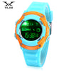 VILAM 0351 Digital Sports Watch LED Light Date Day Chronograph Display 5ATM Wristwatch