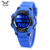 VILAM 0351 Digital Sports Watch LED Light Date Day Chronograph Display 5ATM Wristwatch
