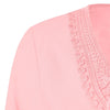 Lace Patchwork Peasant Top