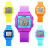 VILAM 11025 Digital Sports Watch LED Light Date Day Chronograph Display 5ATM Wristwatch