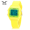 VILAM 11025 Digital Sports Watch LED Light Date Day Chronograph Display 5ATM Wristwatch