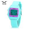VILAM 11025 Digital Sports Watch LED Light Date Day Chronograph Display 5ATM Wristwatch