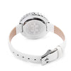 MINGZAN 6107 Women Quartz Watch Flower Pattern Dial Leather Strap Female Wristwatch