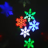 AC 110 - 240V 6W LED Waterproof Snowflake Light Landscape Projector Lamp