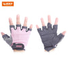 BOER Paired Fitness Sport Gym Exercise Weightlifting Women Half Finger Gloves
