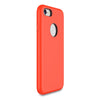ROCK Ultra Slim Soft Touch Flexible Silicone Solid Color Protective Back Cover for iPhone 7