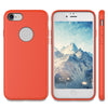 ROCK Ultra Slim Soft Touch Flexible Silicone Solid Color Protective Back Cover for iPhone 7