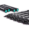 STA Multifunction Permanent Pen with 4 Colors for Mark Painting Drawing