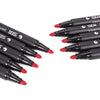 STA Multifunction Small Permanent Pen Highlighter with 4 Colors for Mark Painting Drawing