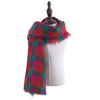 Casual Colorful Grid Design Ladies Warm Scarf